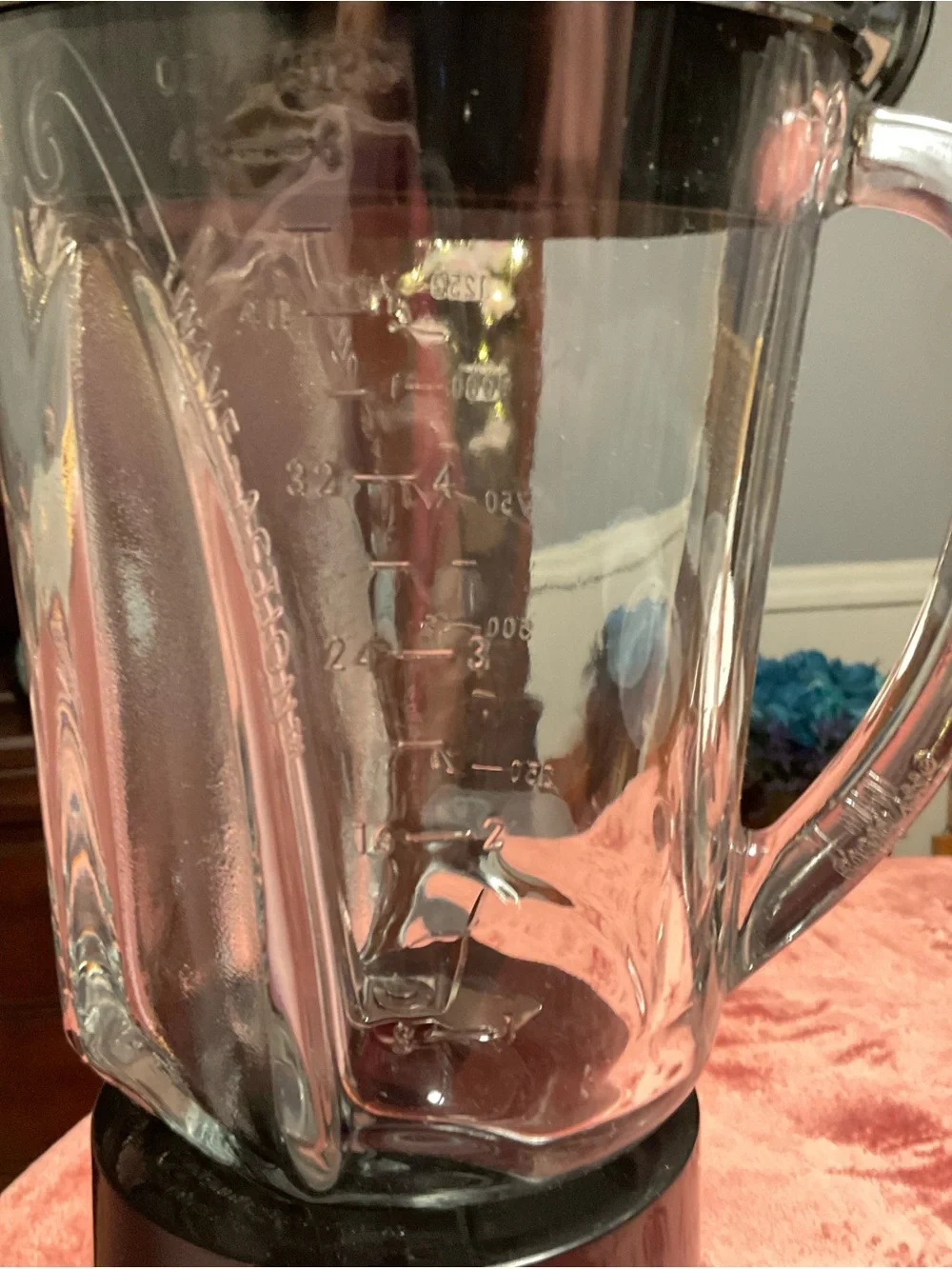 Hamilton Beach Stainless Silver and Black Glass Blender - Multi-Speed
